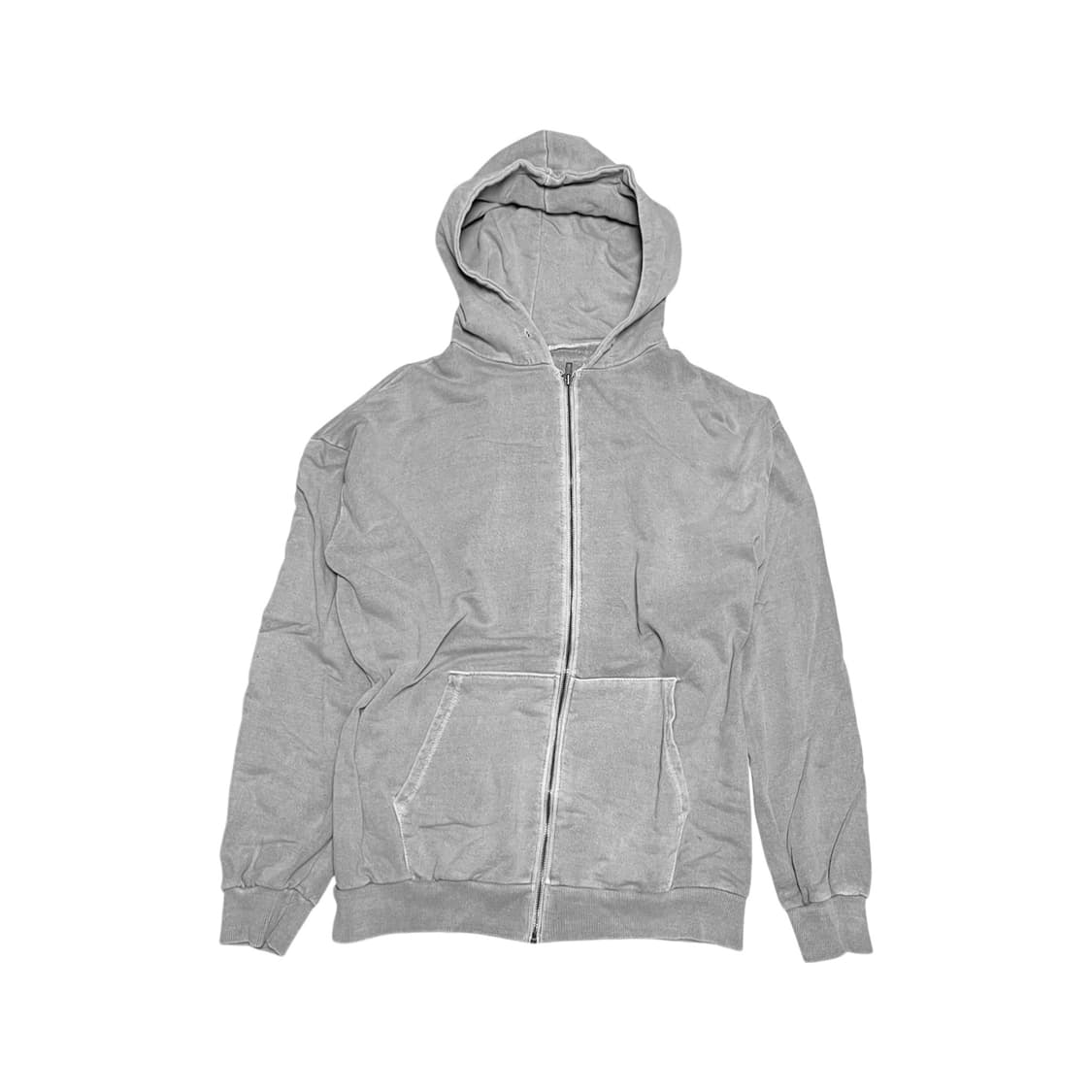 Vintage Pigment Hooded Zip-Up_Gray 상품이미지1