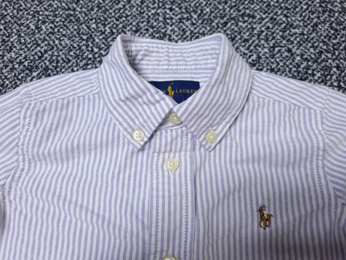 [무료배송][18M]폴로 베이비 옥스포드 셔츠 남방 상품이미지5