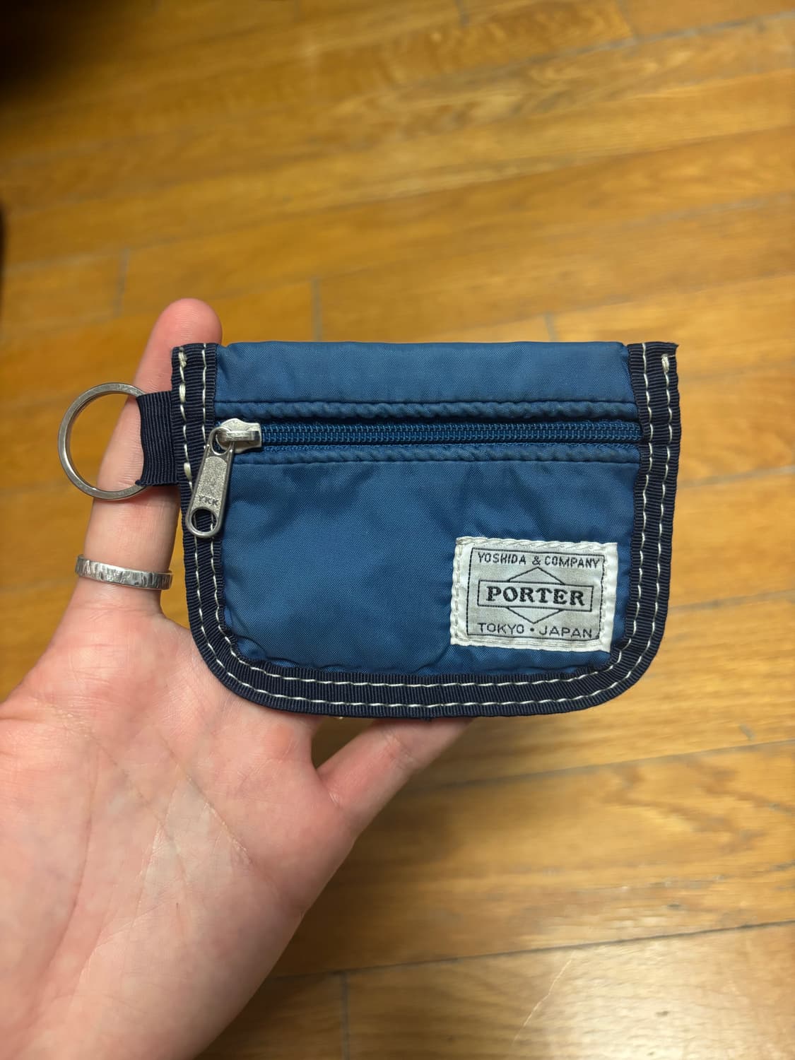 요시다포터 스티치 카드 동전지갑  상품이미지1