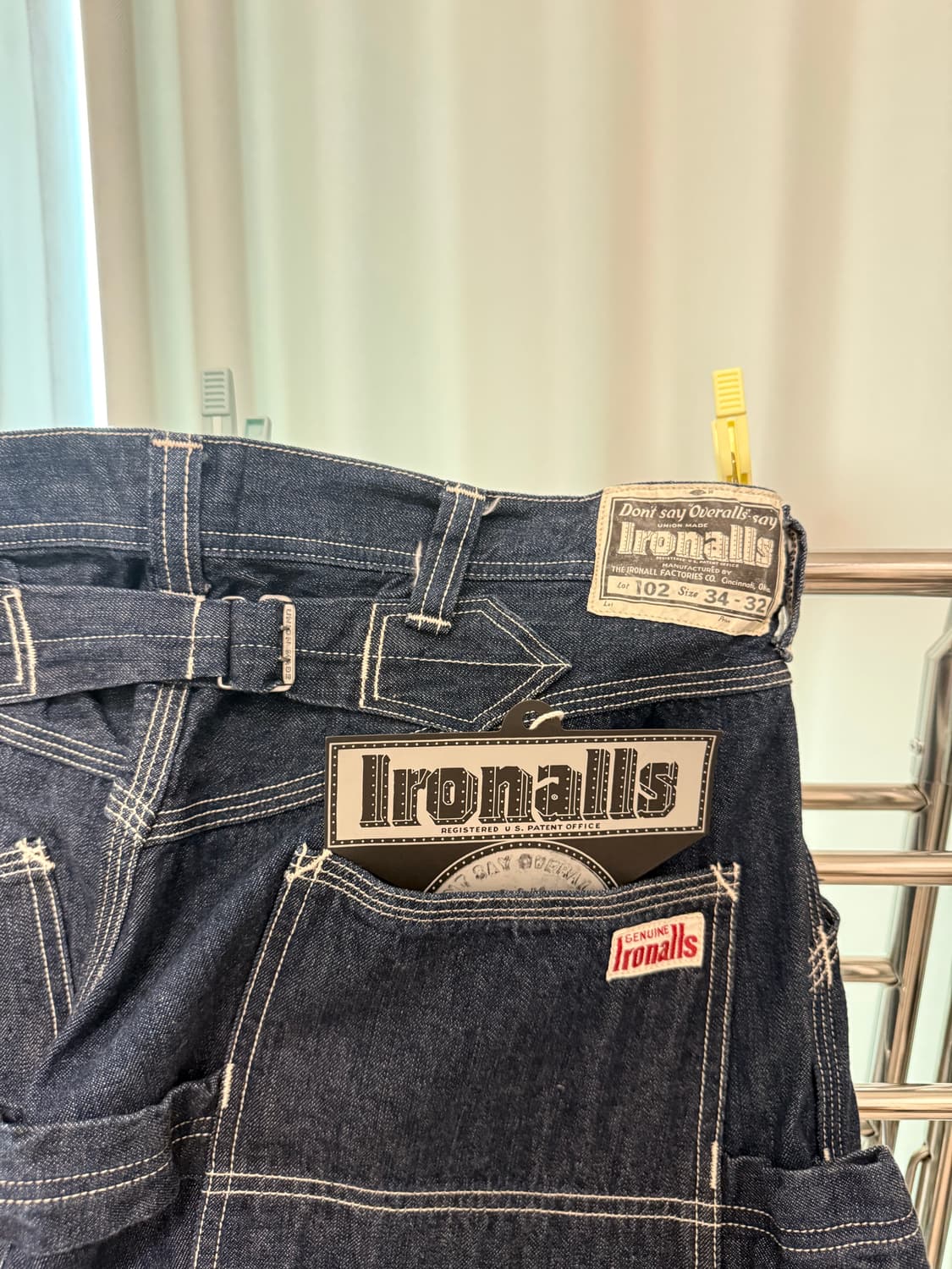 프리휠러스 Lot102 Overalls indigo 34 상품이미지3