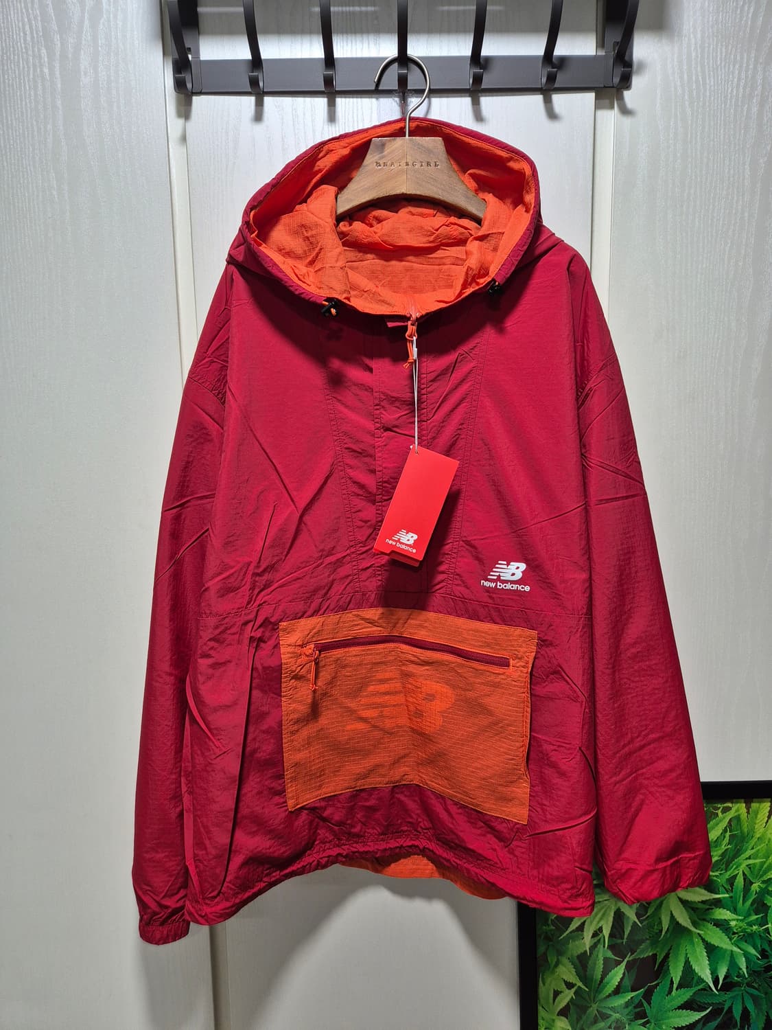 양면 뉴발란스 아노락 바람막이.새상품 상품이미지2