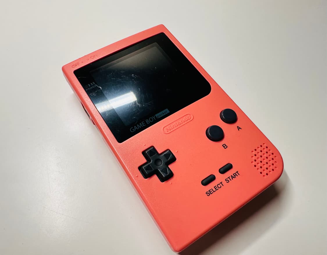 닌텐도 GBP 게임보이 포켓 핑크 IPS 백라이트 + 파라소닉 충전기 상품이미지4