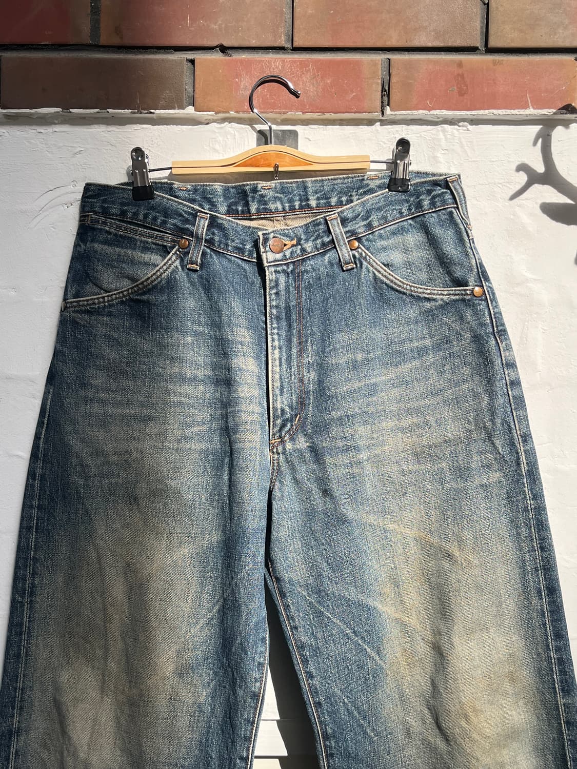 Wrangler 랭글러 블루벨 샐비지 데님팬츠 상품이미지3