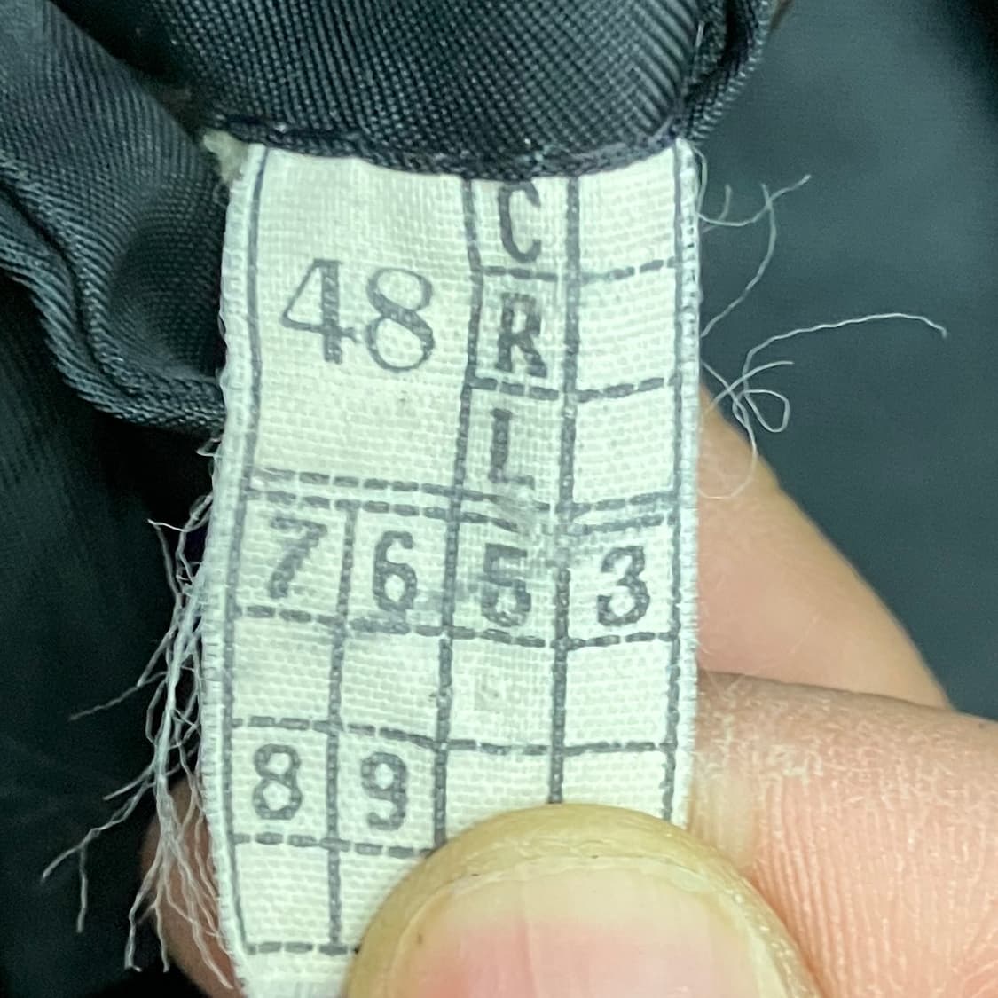 7-80's 올드 구찌 블랙 더블 브레스티드 코트 48 상품이미지9