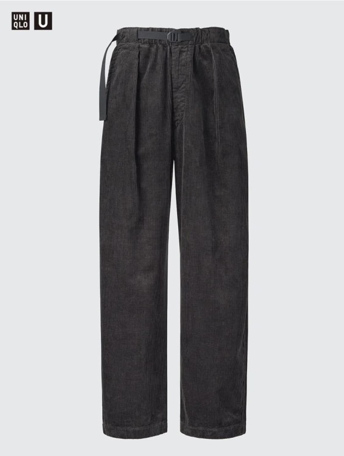 유니클로 U 코듀로이 턱 와이드 팬츠 상품이미지1