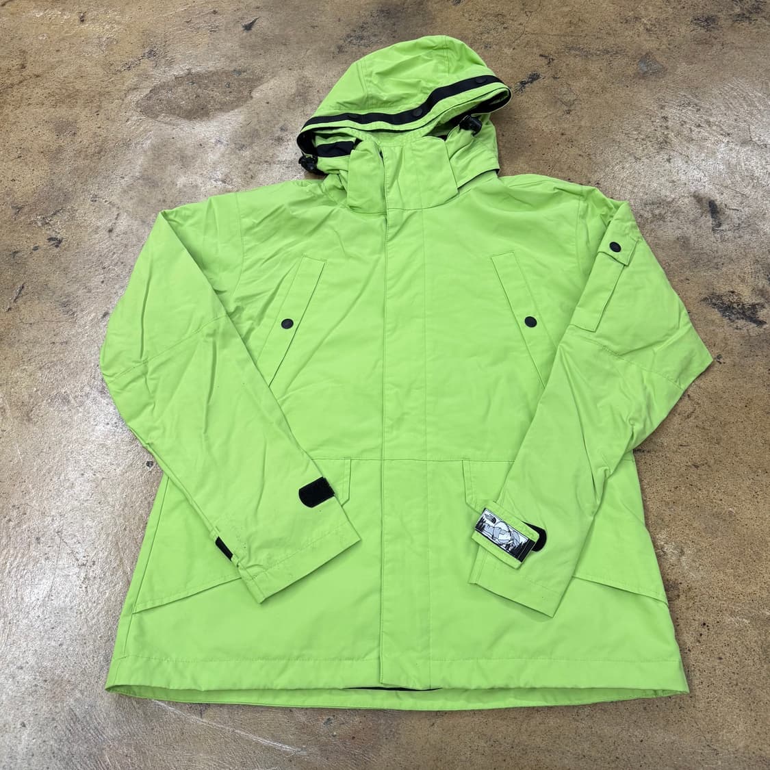 [정품/95] 노스페이스 미들로고 고프코어 바람막이 자켓 b14 상품이미지2