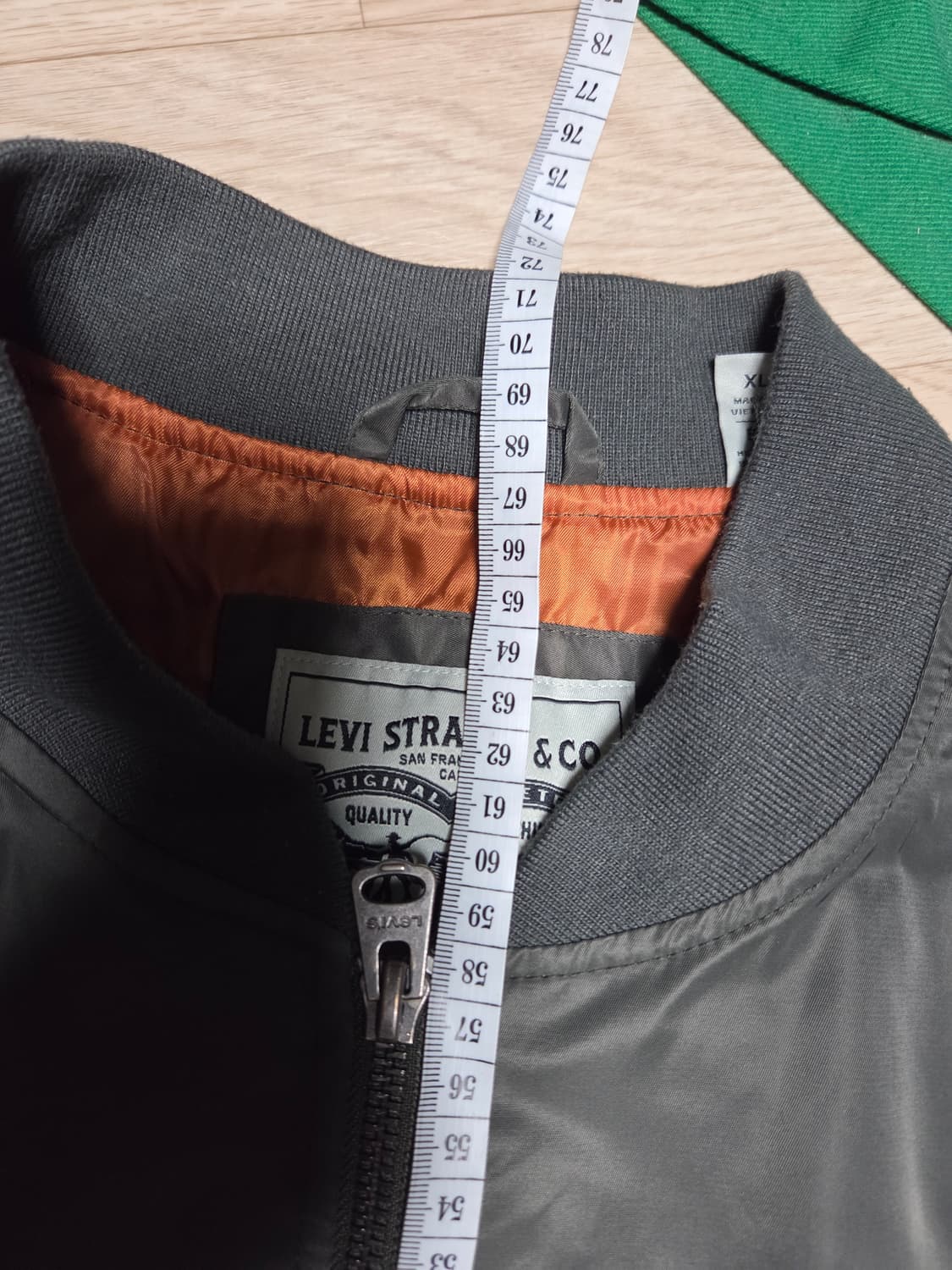 LEVIS MA1 마원 항공점퍼 자켓 봄버 블루종 상품이미지7