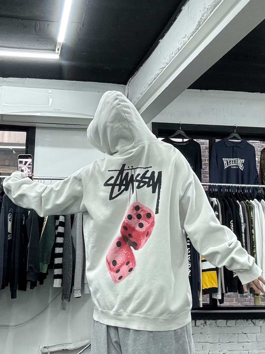 스투시 퍼지 다이스 후드티 상품이미지6