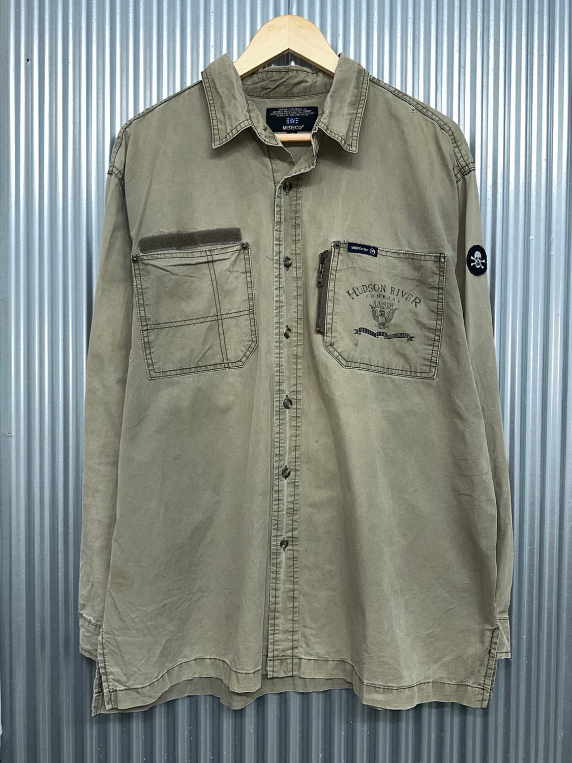 (2XL)메데코 MEDECO 콜드기어 밀리터리 파카 워크셔츠 상품이미지1