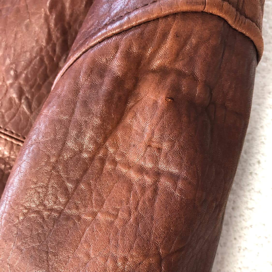 갤럭시 램스킨 레더자켓 상품이미지8