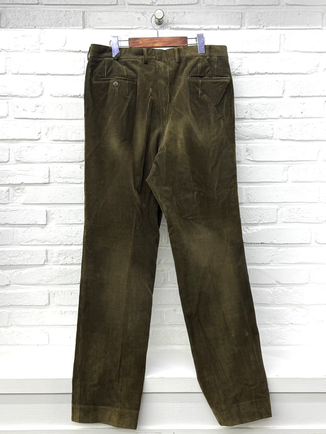 라코스테 카키 코듀로이 팬츠 상품이미지2