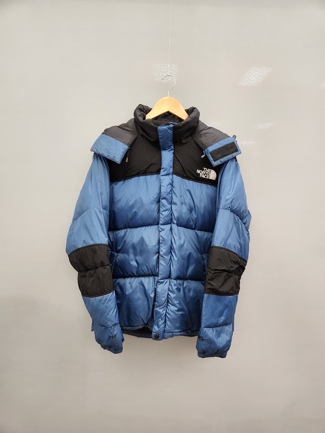 노스페이스 드라이로프트 블루 구스다운 패딩 상품이미지1