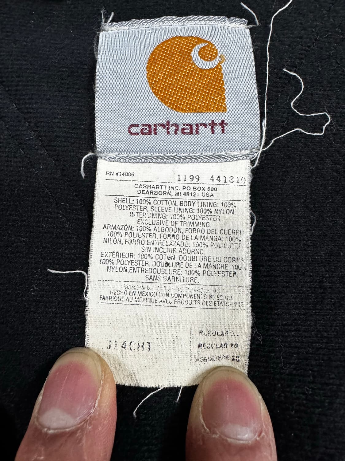 칼하트 산타페 자켓 j14 XL 상품이미지6