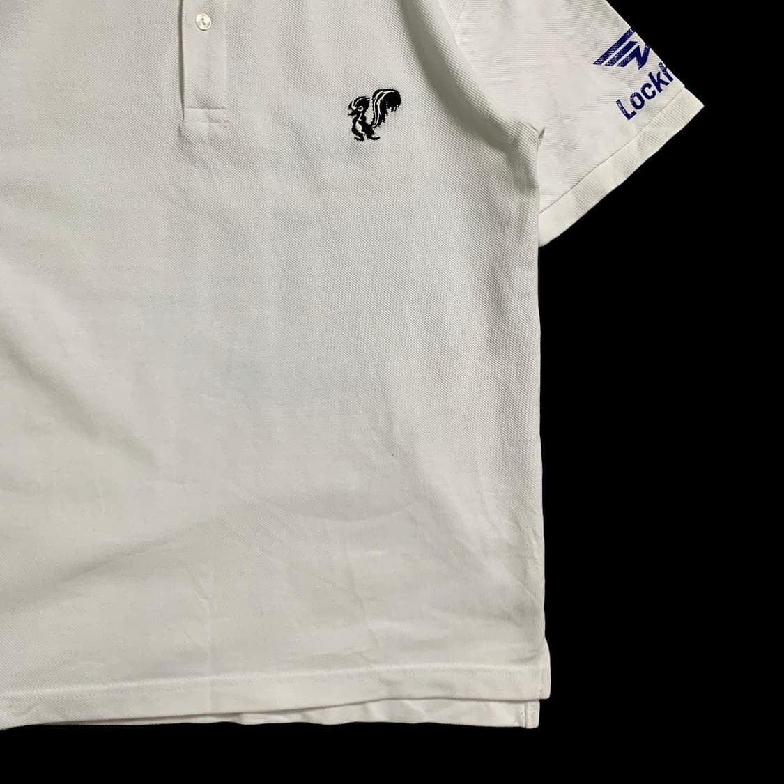 [S] 버즈릭슨 X 스컹크웍스 흰색 카라 반팔티셔츠 상품이미지3