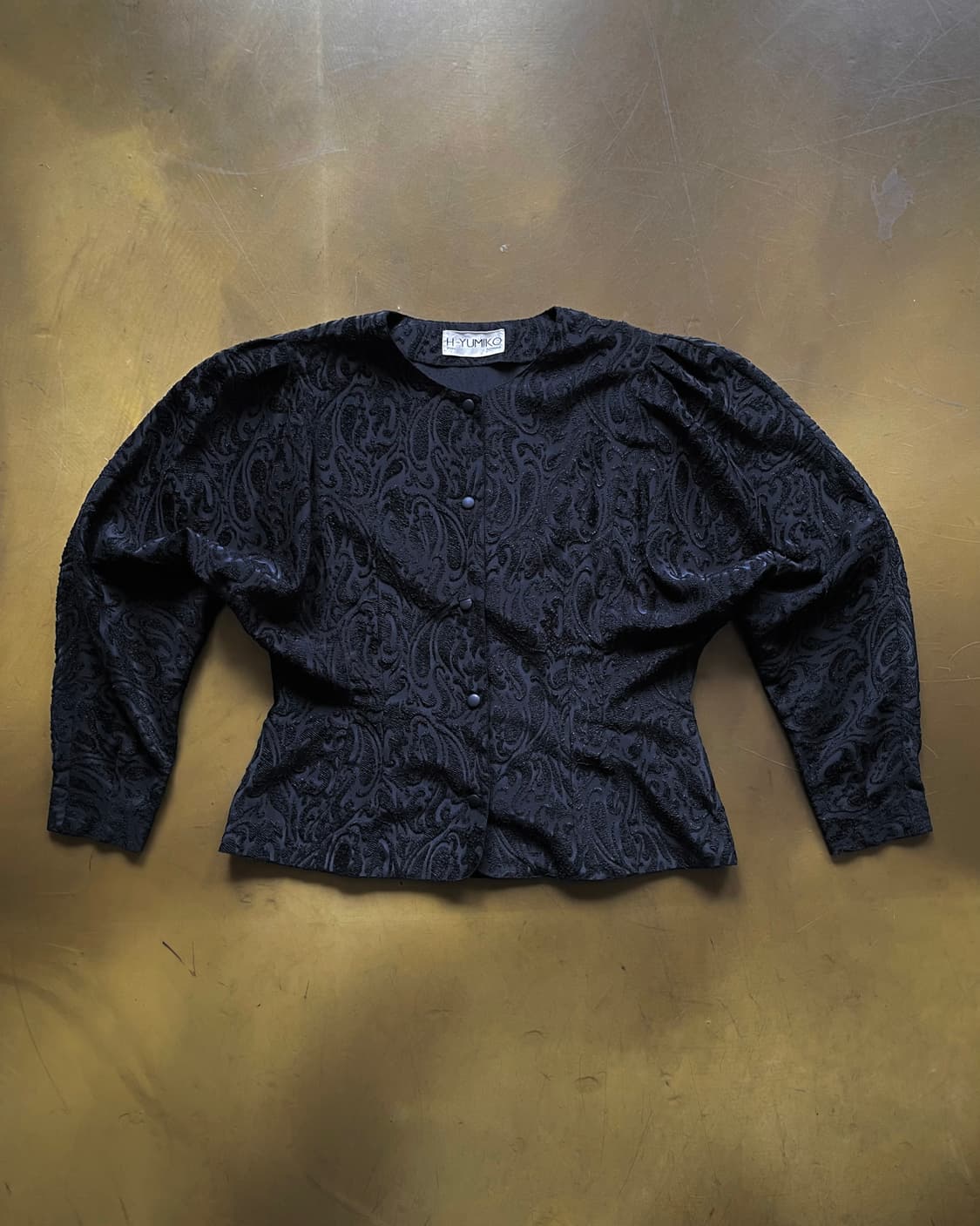 1970-80s H-YUMIKO Japan Dolman-Sleeve JK 상품이미지3