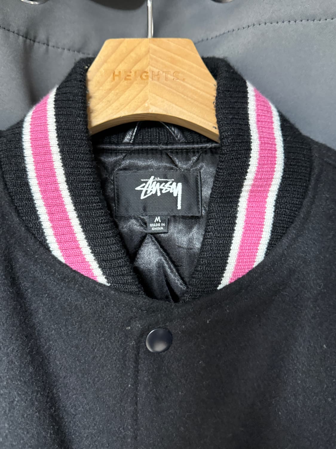 스투시 s 토크 멜튼 s talk meltone varsity 바시티 M 상품이미지3