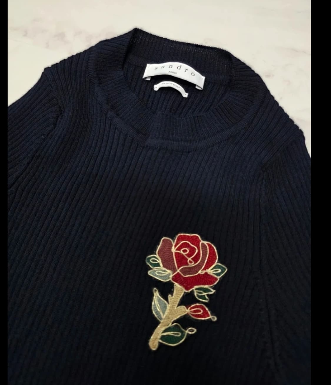 Sandro 산드로 니트 슬리브 원피스 ~44반 상품이미지3