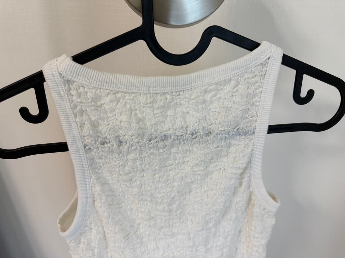 ordes JACQUARD BUBBLE SLEEVELESS 상품이미지5