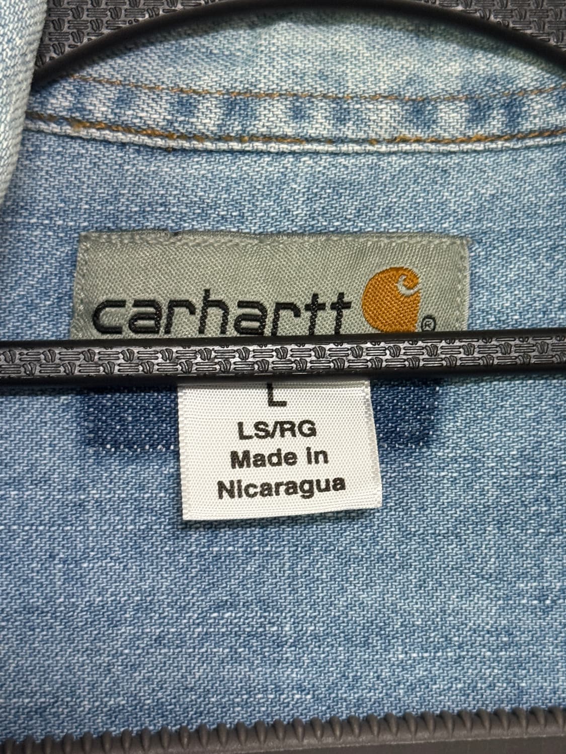 Carhartt 데님 셔츠 100-105 상품이미지3
