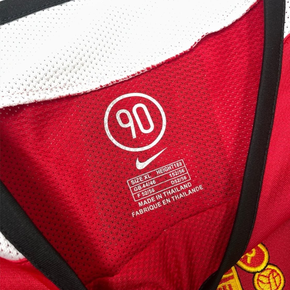 나이키 Nike 맨체스터 유나이티드 04-06 홈 박지성 유니폼 XL 상품이미지4