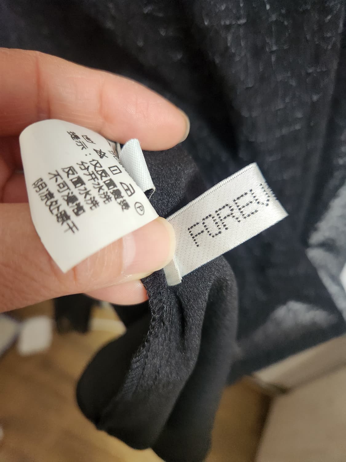 블랙 레이스  롱 원피스 44~55(155/80A) 상품이미지7