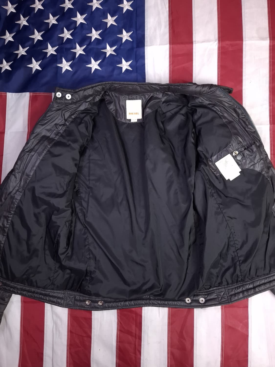오리지날 디젤 퀼티드 패딩 바이커 자켓 상품이미지8