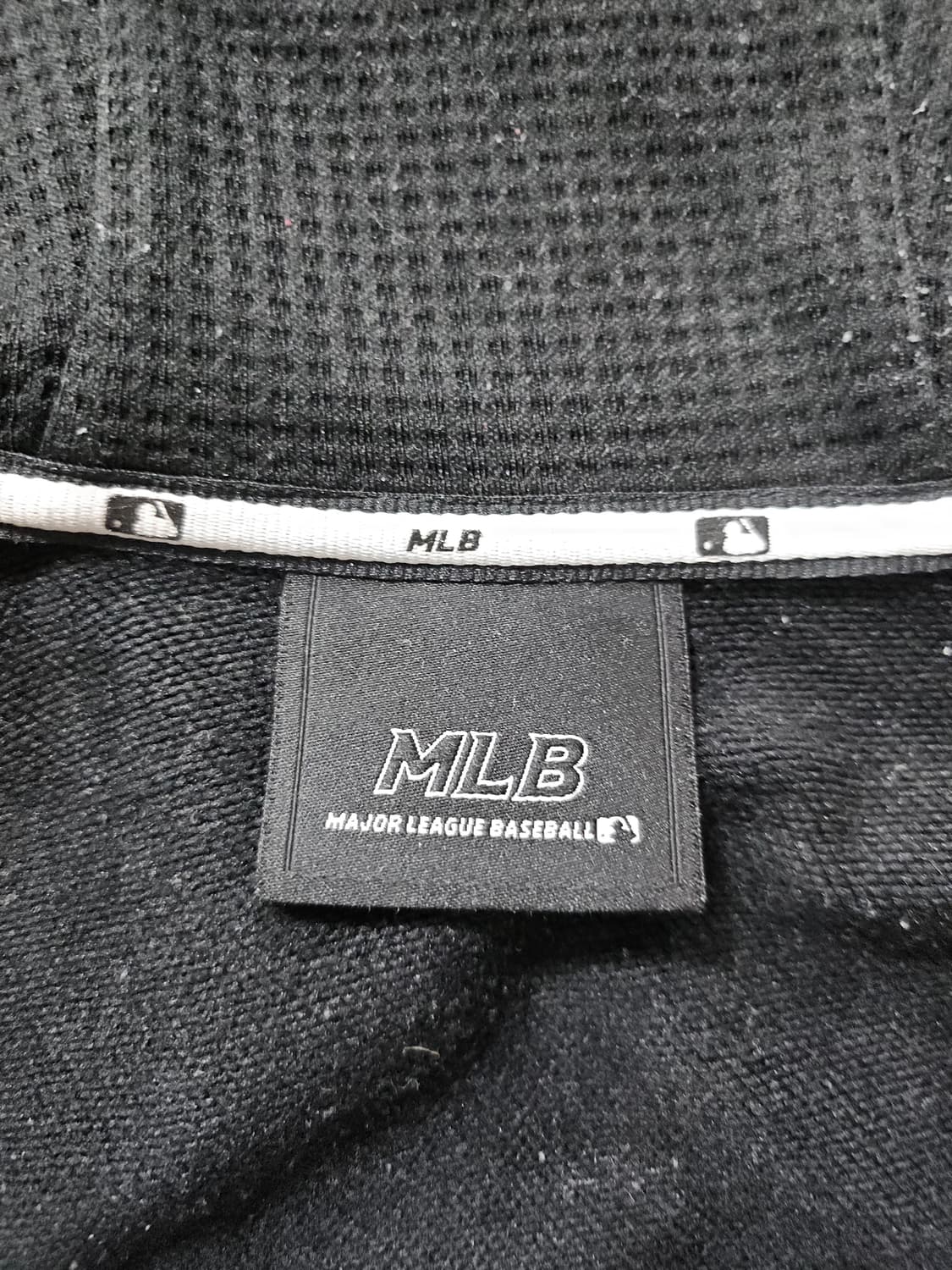 MLB  블랙 후두집업 자켓  100 상품이미지3