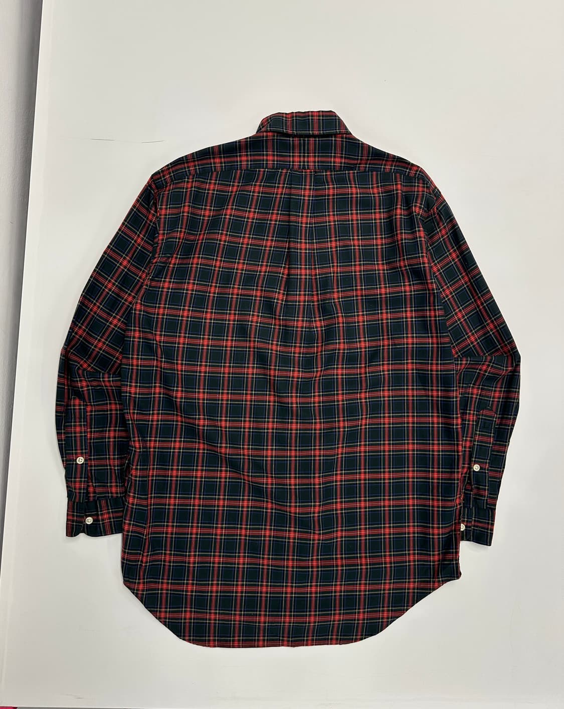 90s 폴로 체크 셔츠 상품이미지4