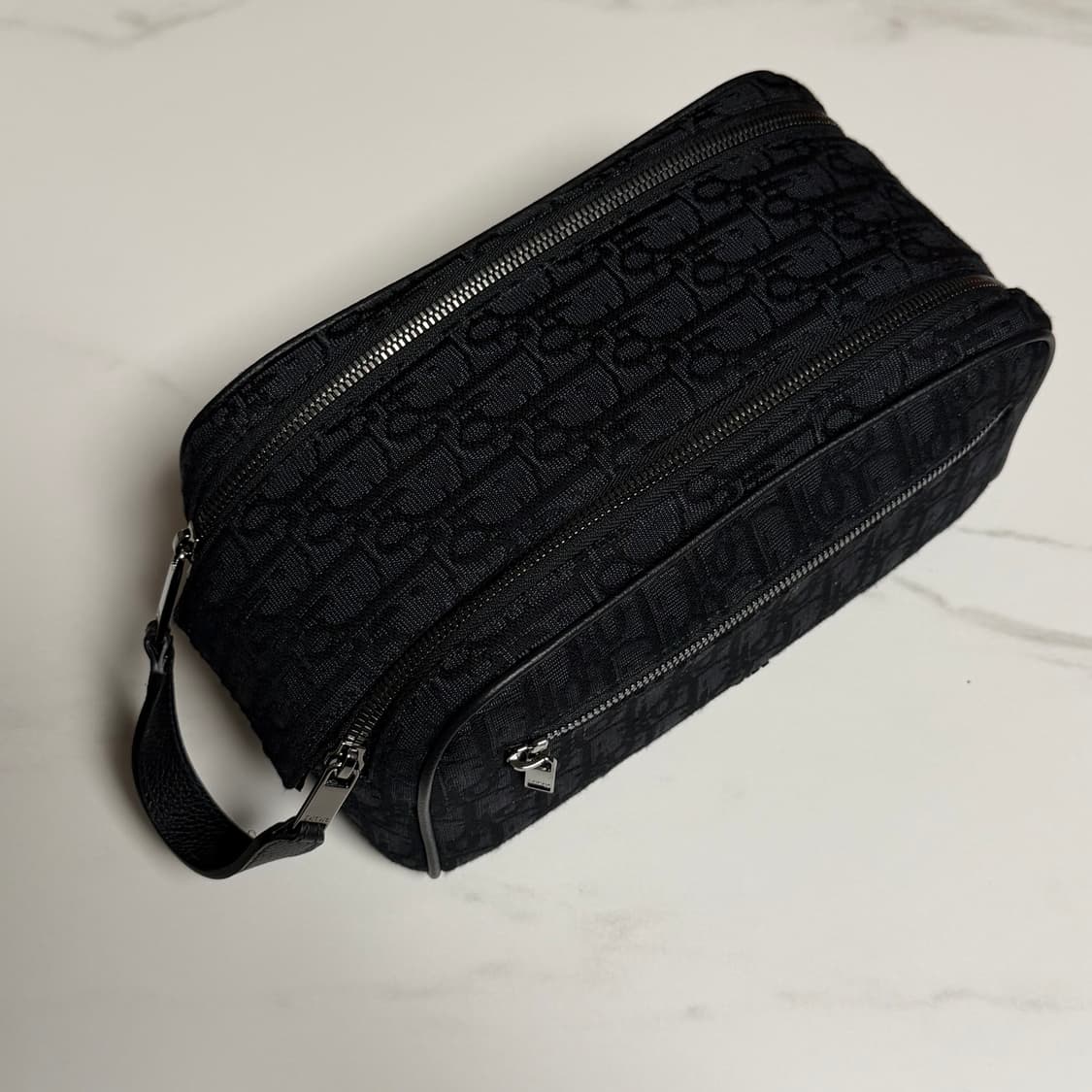 [1회사용/새상품급]디올 오블리크 토일레트리백 상품이미지4