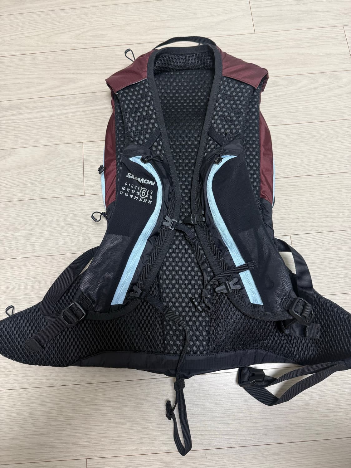 살로몬 x MM6 메종 마르지엘라 XT-15 보르도 상품이미지6