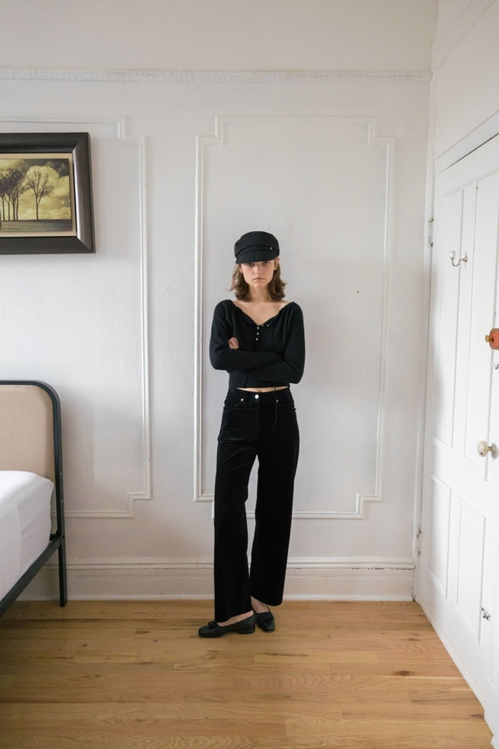 타낫 coduroy straight wide pants 코듀로이 팬츠 s 상품이미지3