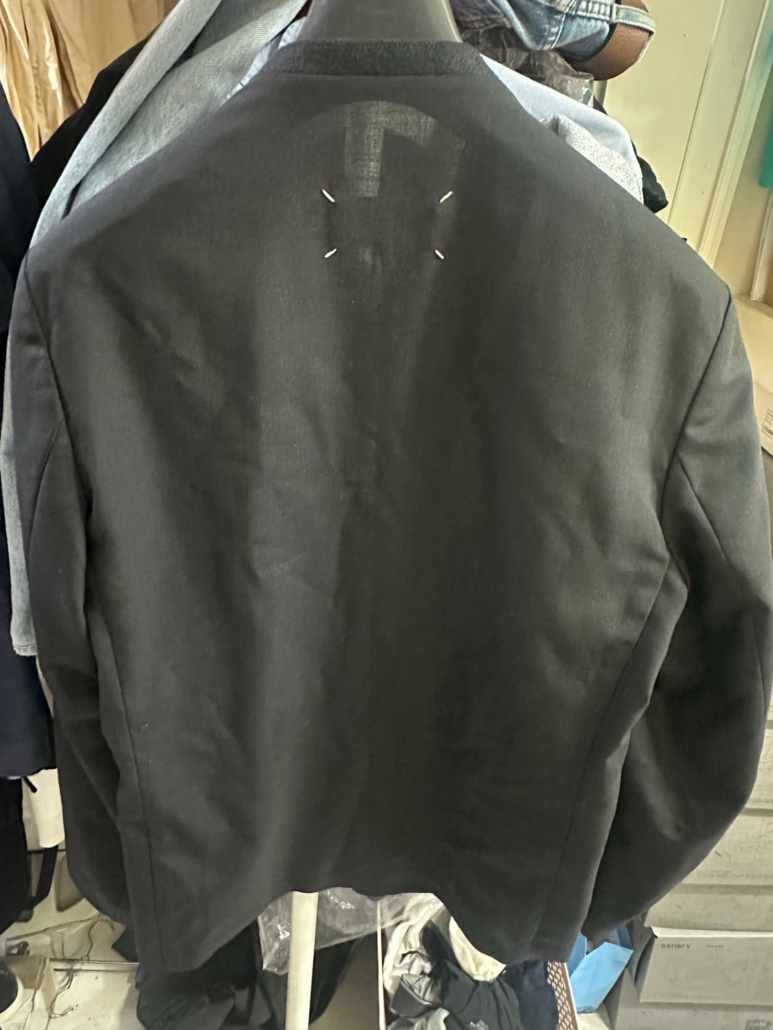 [50] 메종 마르지엘라 카라리스 자켓 블랙 상품이미지2