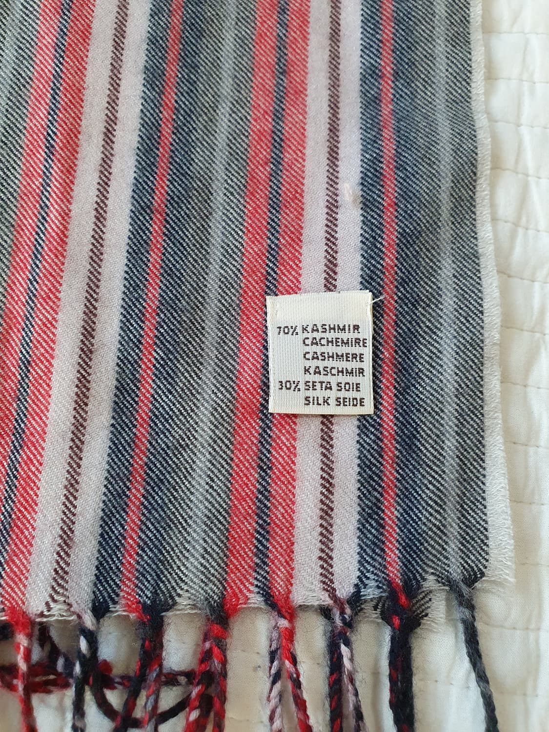 콜롬보 캐시미어 실크 스카프 머플러 상품이미지3