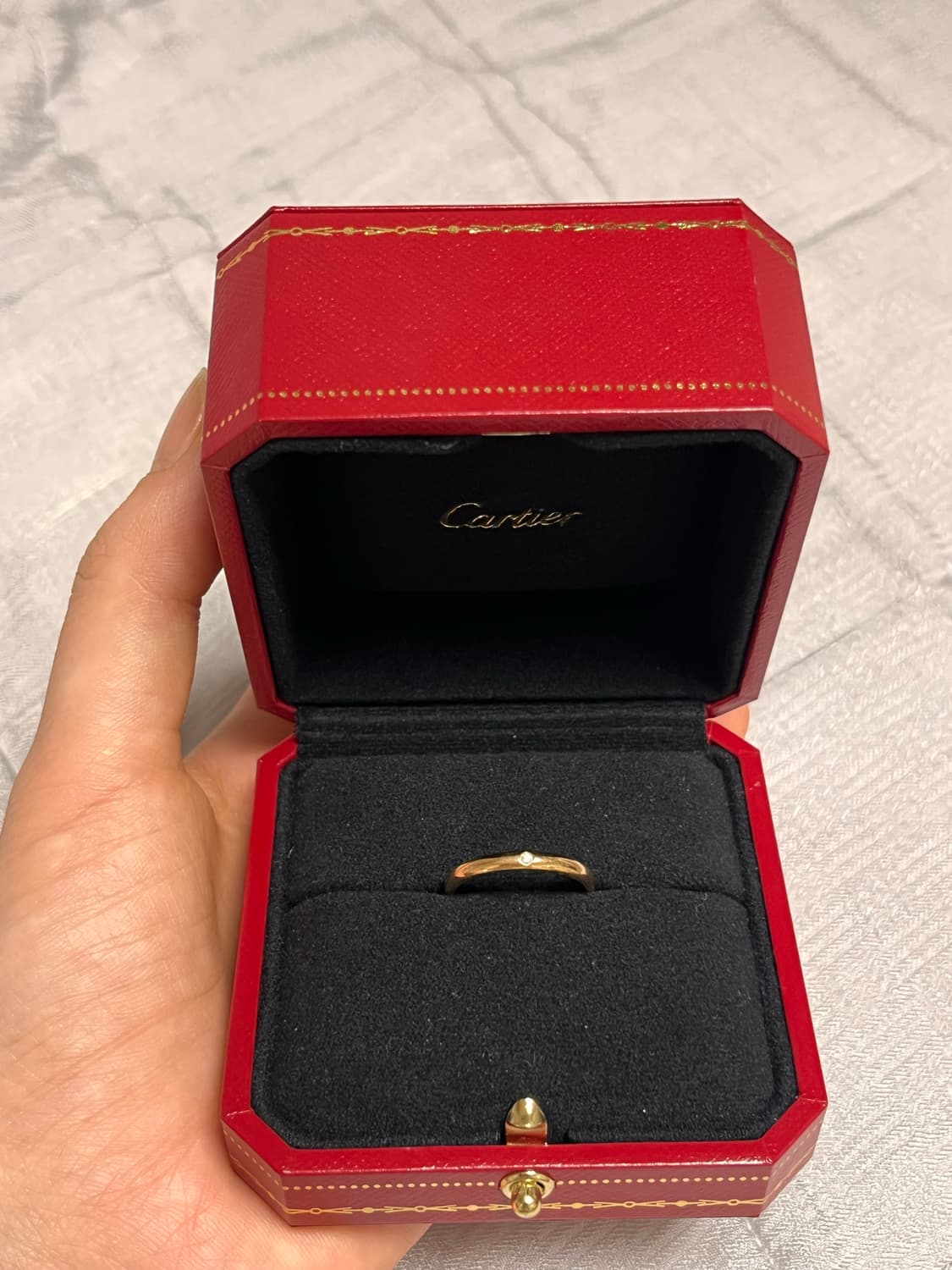 까르띠에 다이아 웨딩밴드 상품이미지2