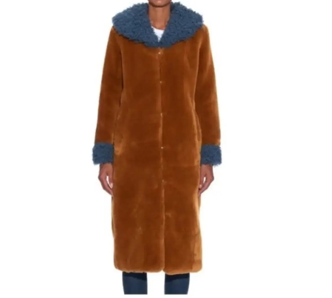 쉬림프스 테디베어 퍼 코트 상품이미지2