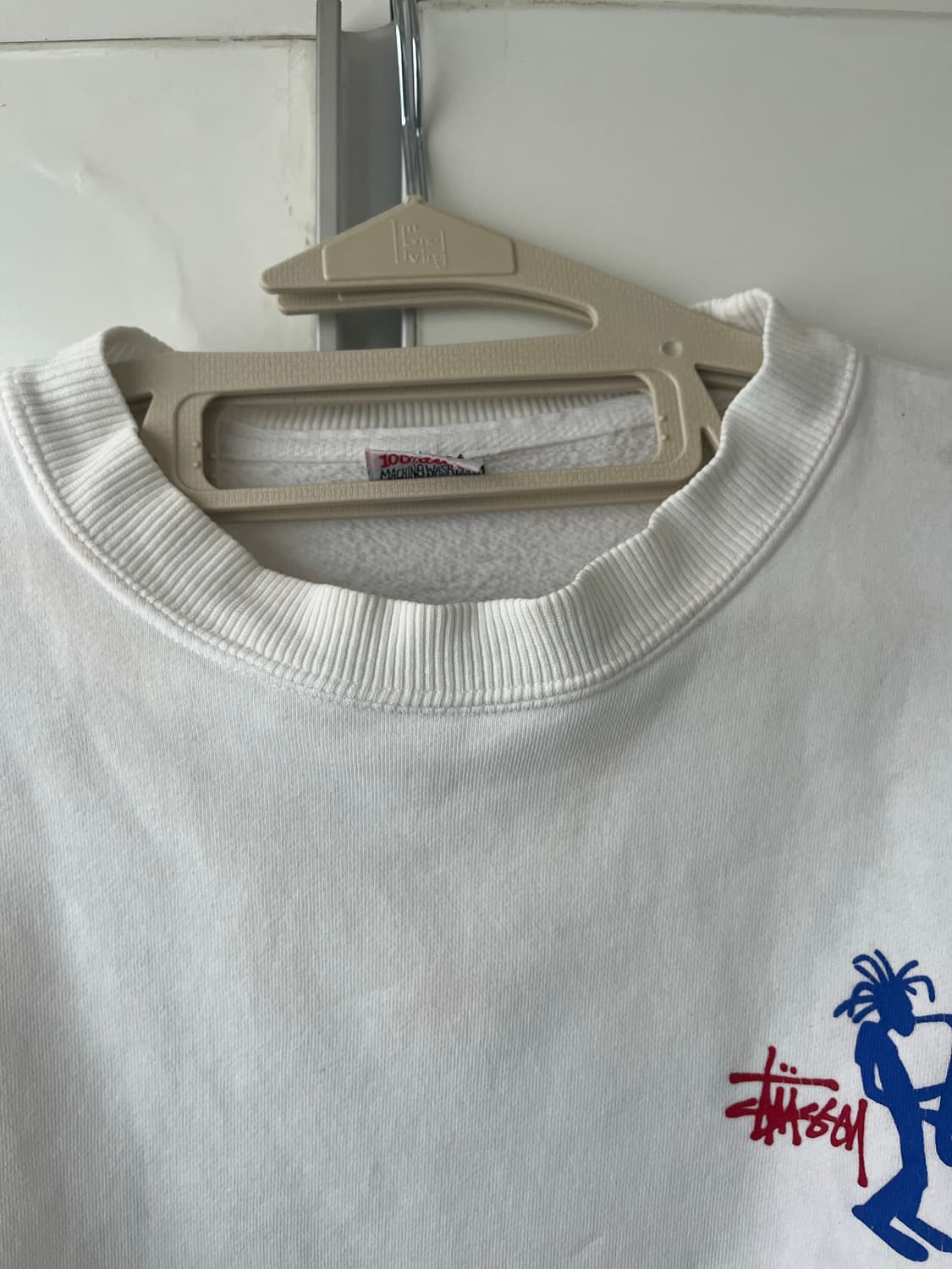 [L] 스투시(Stussy) 90s 재즈맨 스웻셔츠 (Made in US 상품이미지5