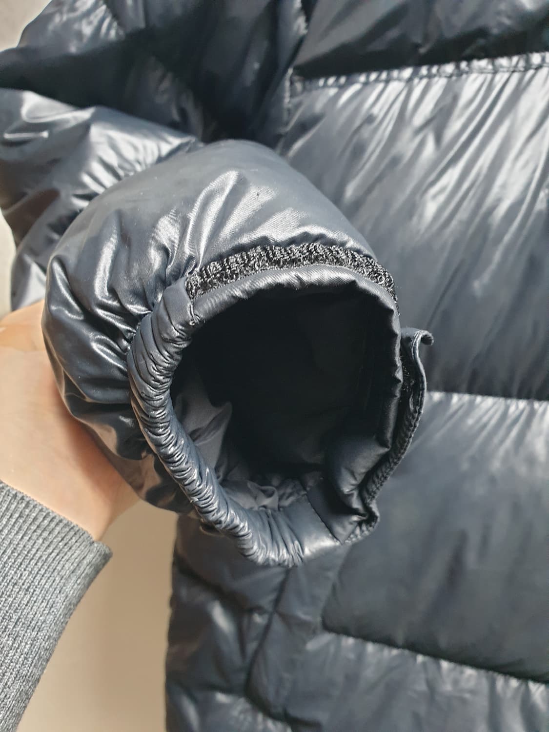 [남95] 노스페이스 눕시패딩700 블랙 상품이미지6