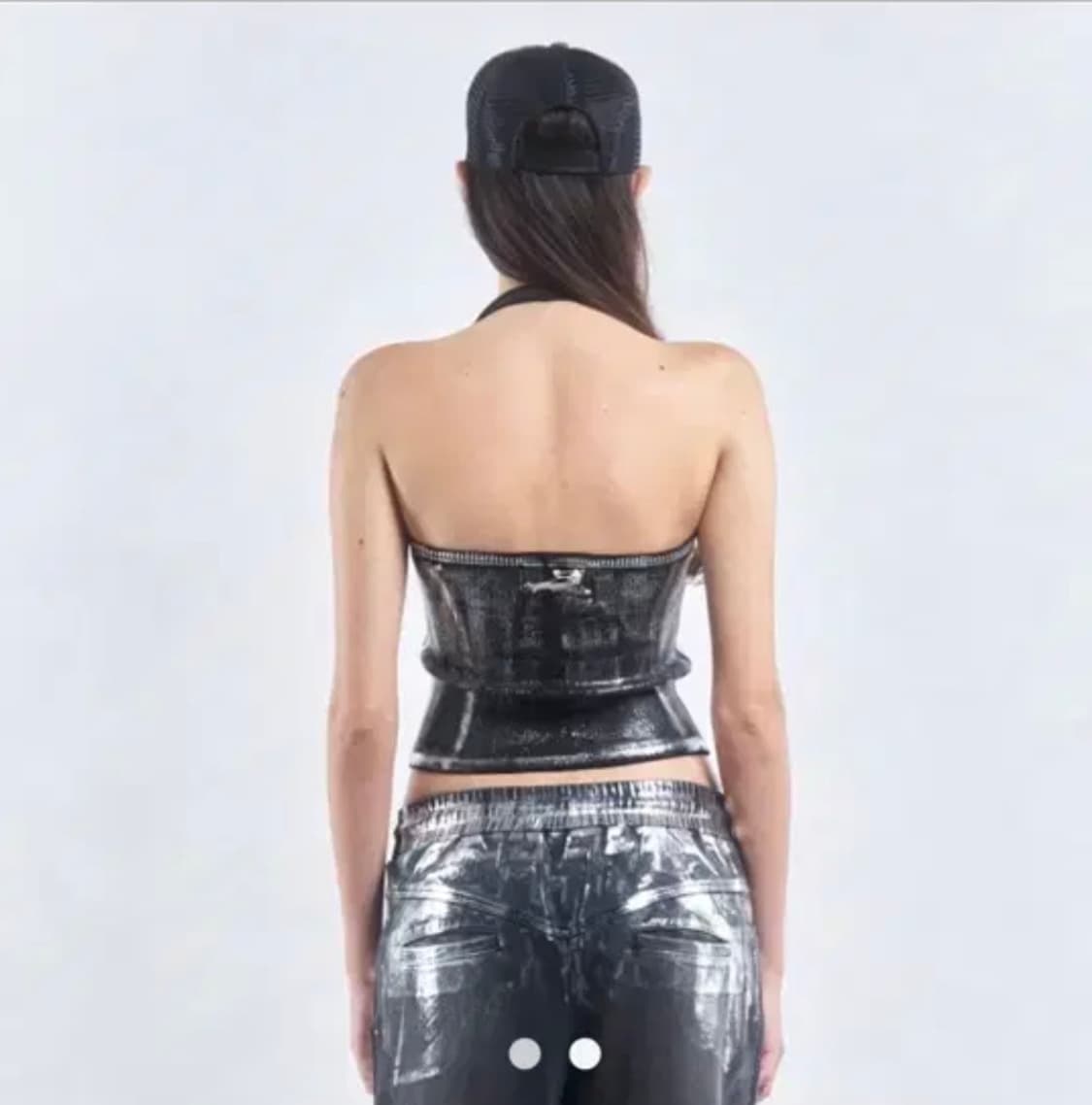 2000아카이브 홀터넥 탑 상품이미지2