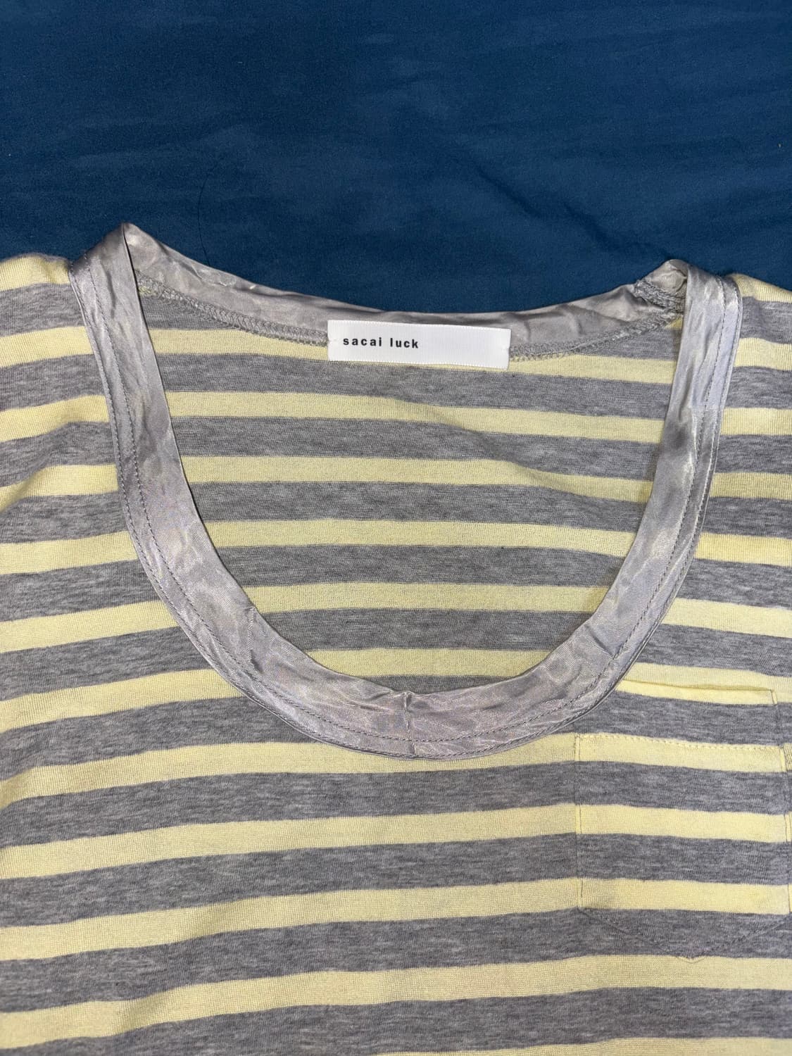 Sacai luck 사카이 스트라이프 반팔 상품이미지3