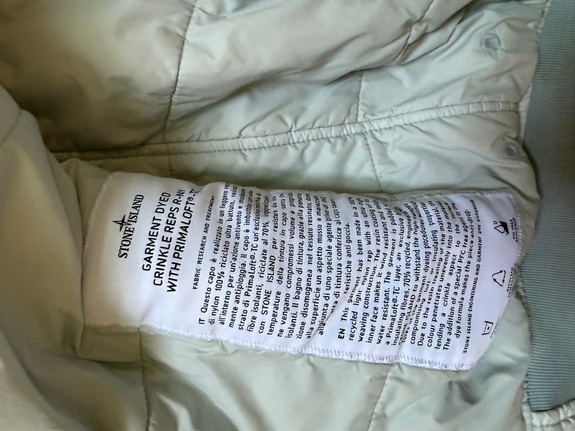 스톤아일랜드 크링클랩스 후드 자켓 M 상품이미지5