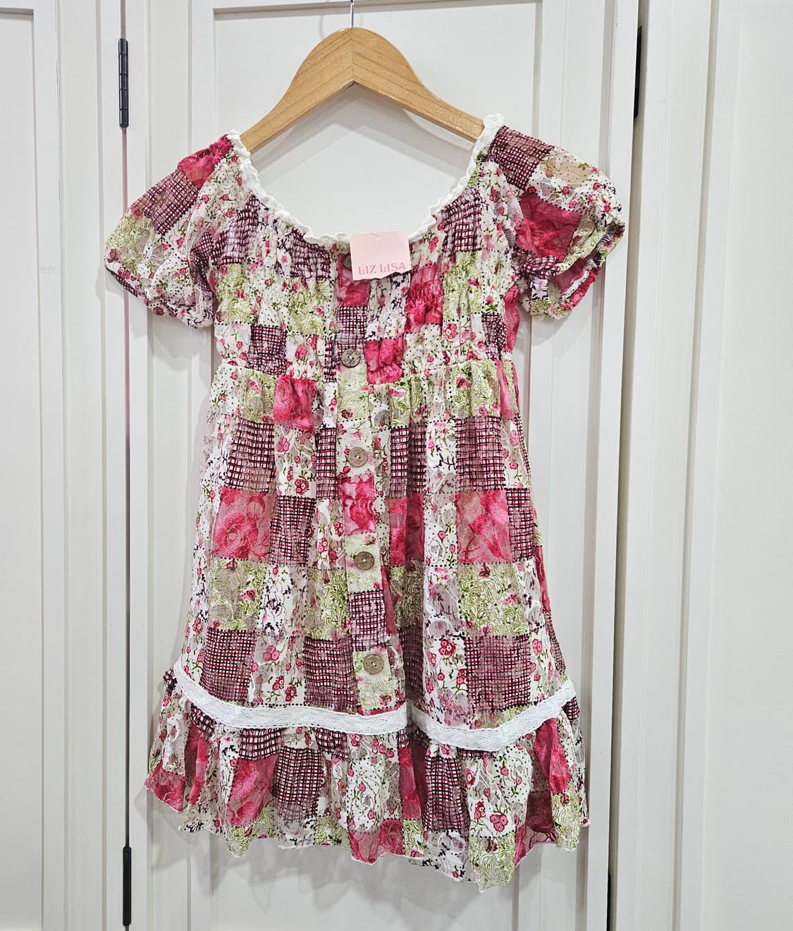 LIZ LISA 패치워크 원피스 상품이미지4