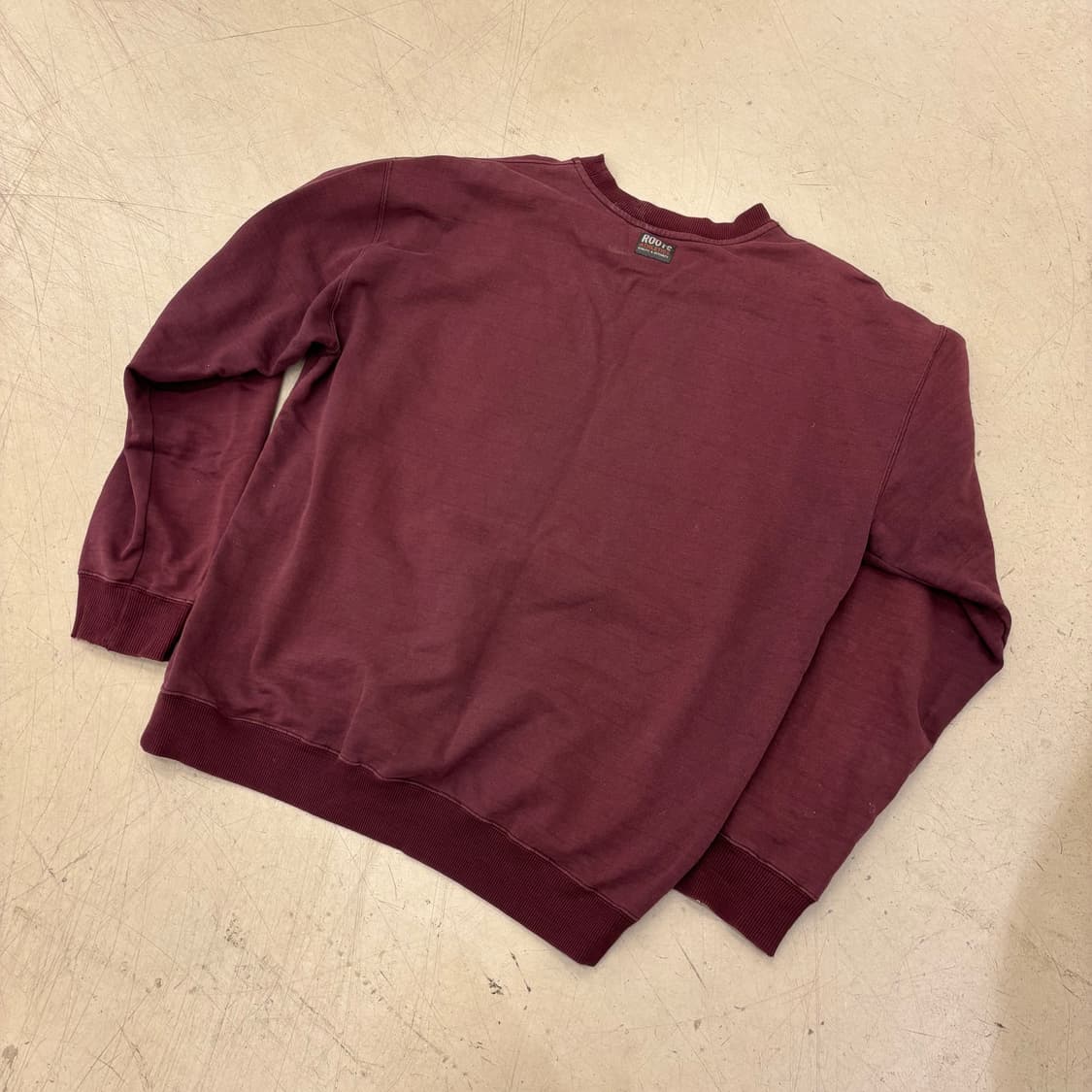 루츠 빅로고 버건디 맨투맨 상품이미지3