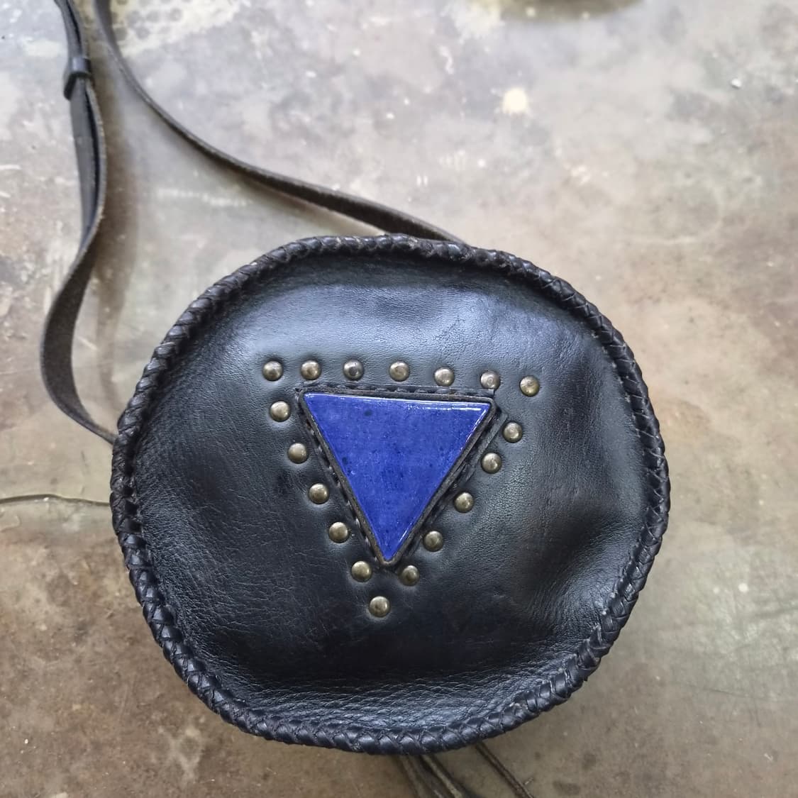 STELA9 스텔라9 나바호 가죽 크로스백 가방 빈티지 에스닉 크로스백 상품이미지2