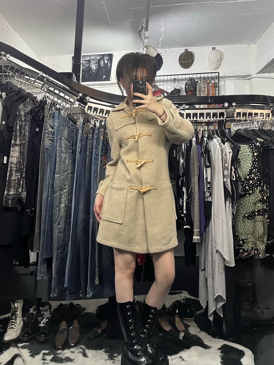 마가렛 호웰 후드 떡볶이 코트 상품이미지1