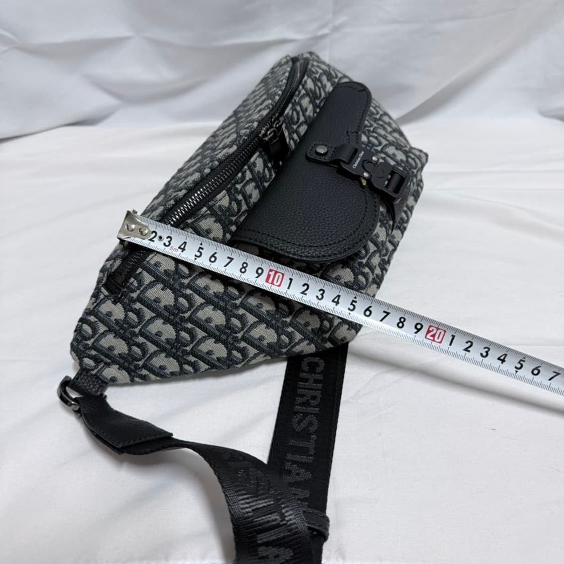 디올 오블리크 새들 벨트백 상품이미지7