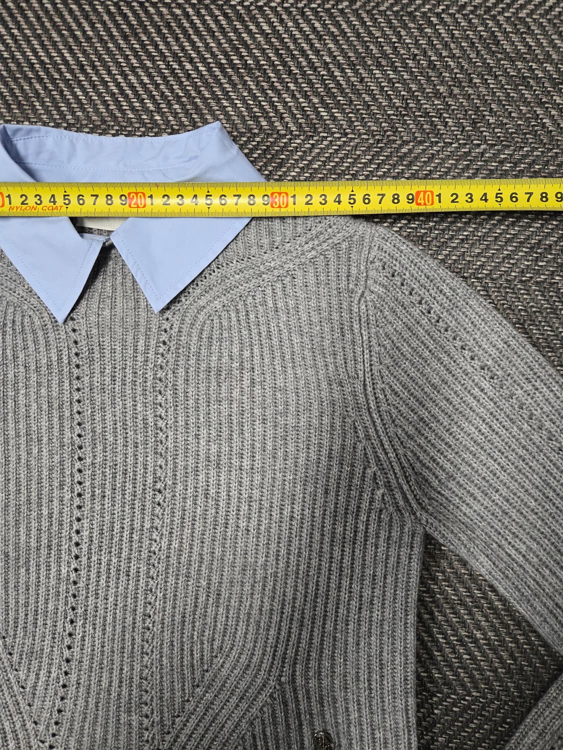 플랙진 여성 캐시미어 레이어드 니트티 상품이미지6