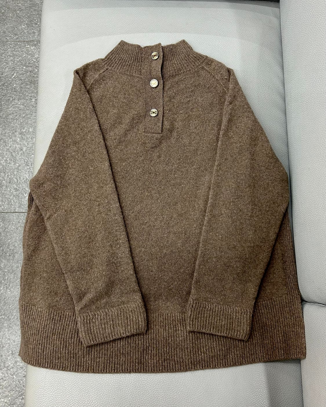 23FW 한섬 SJSJ 캐시미어 하프 터틀넥 니트(Free) 상품이미지5