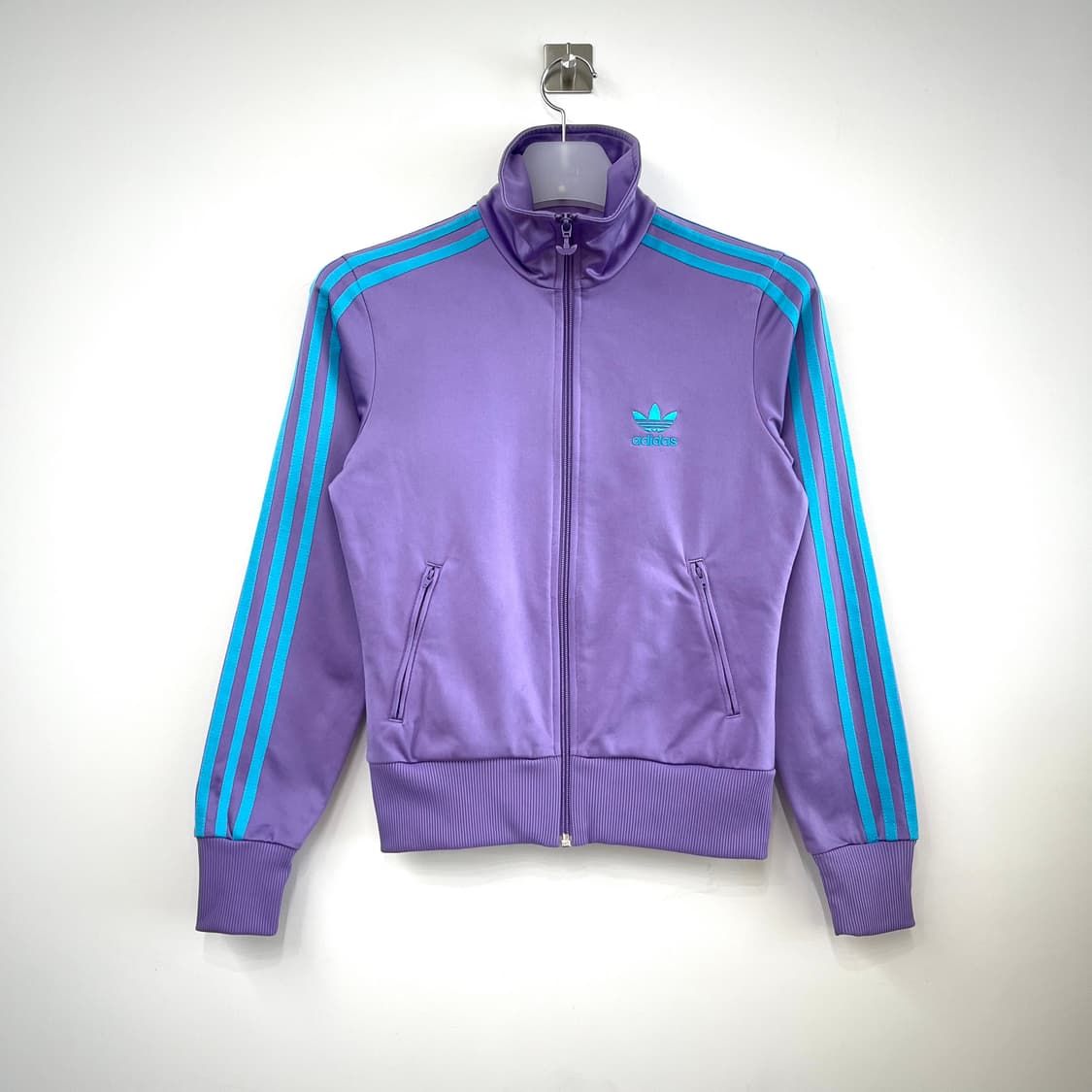 아디다스 딱붙핏 연보라 파이어버드 트랙탑 져지 상품이미지2