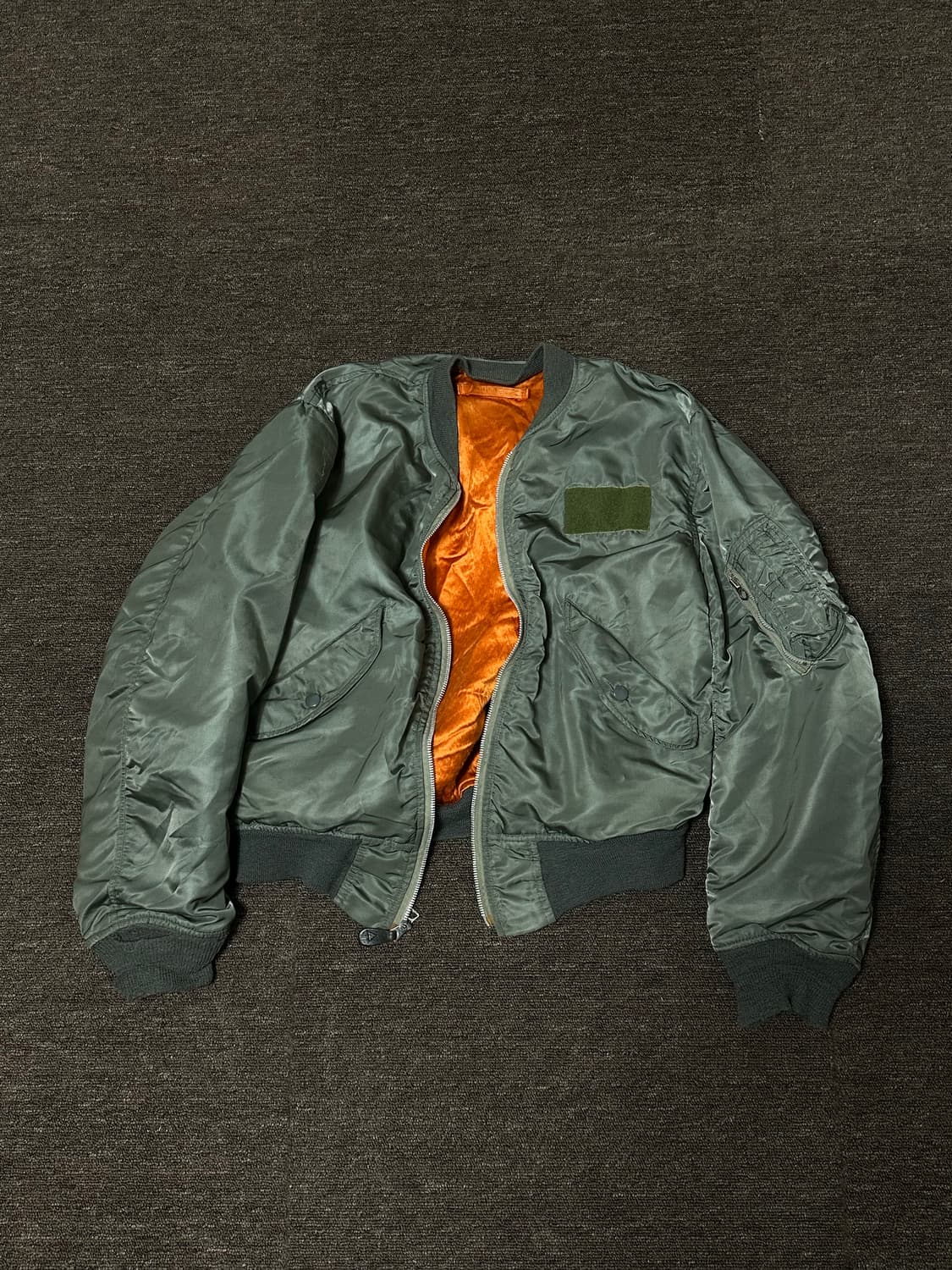 빈티지 오리지널 1978 L-2B 알파 인더스트리 ma-1 M 상품이미지1