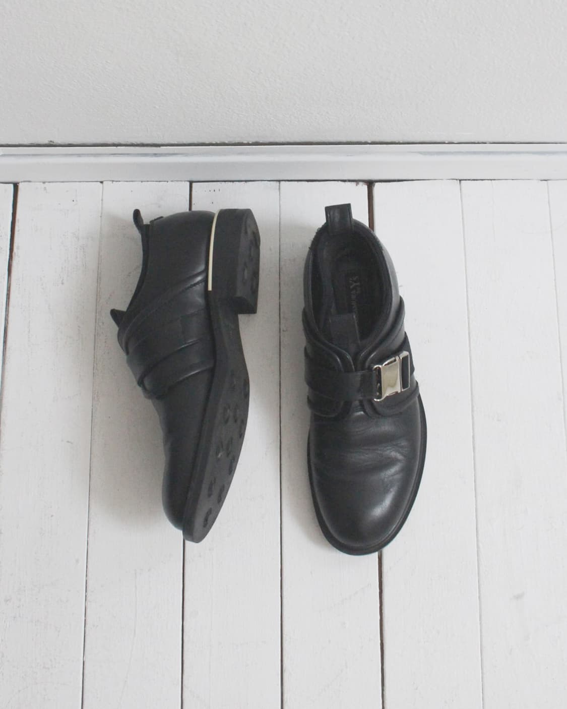 y’s metal buckle leather shoes 상품이미지1